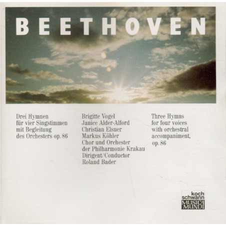 BEETHOVEN - Bader - Messe en ut majeur op.86